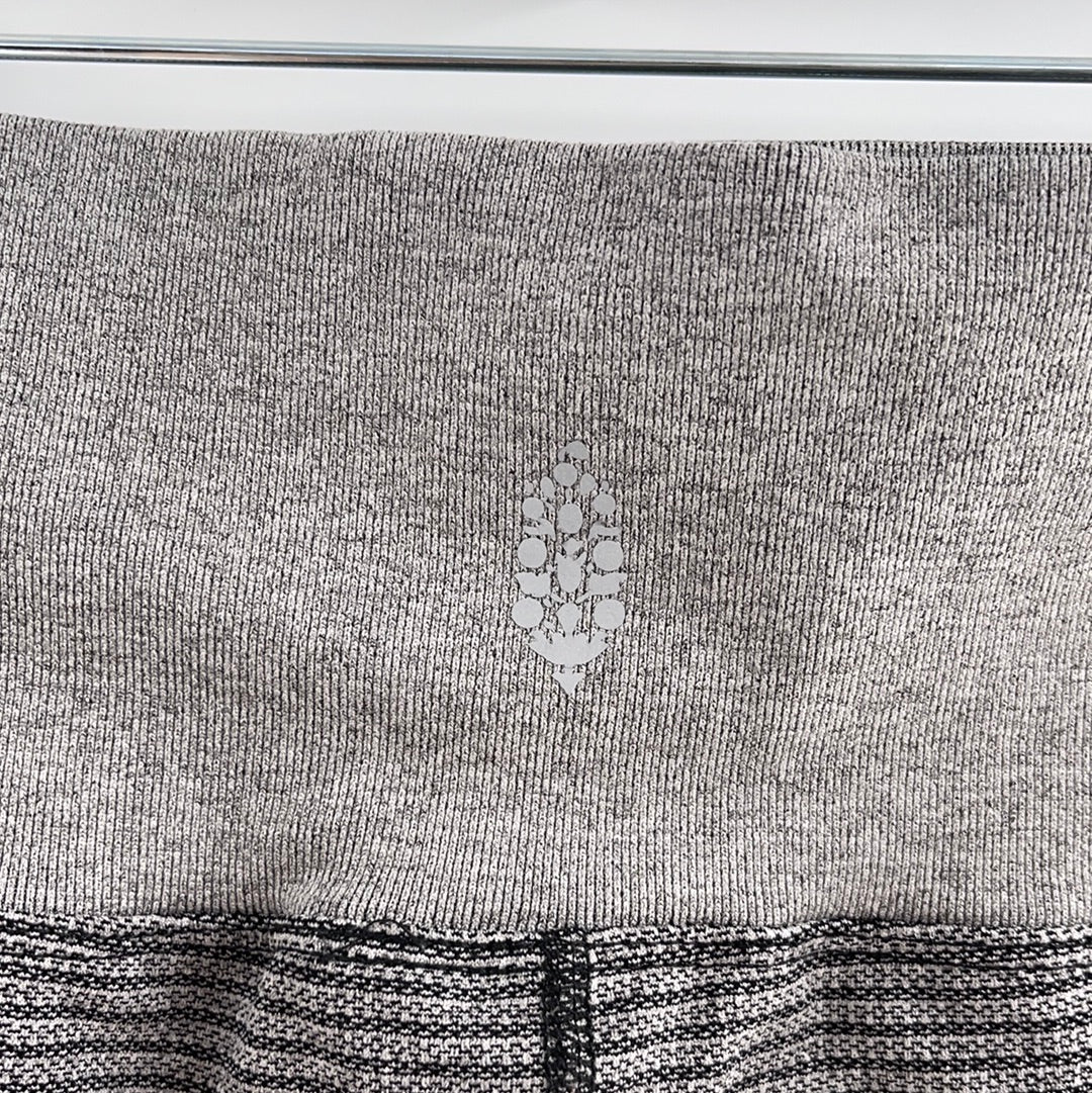 Free People Movement Grey/Black Leggings