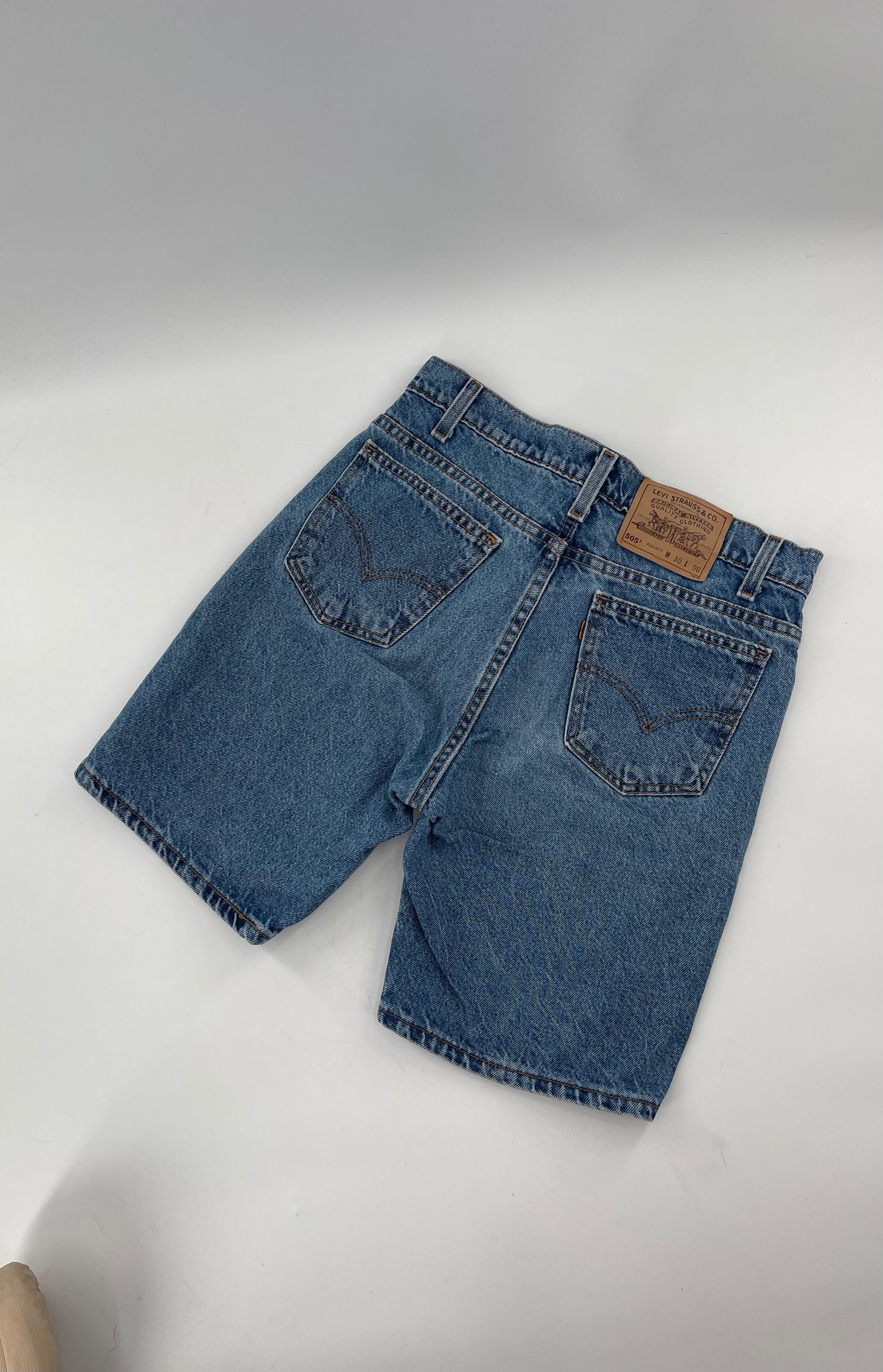 Vintage Orange Tab Levi 505 Shorts (30)
