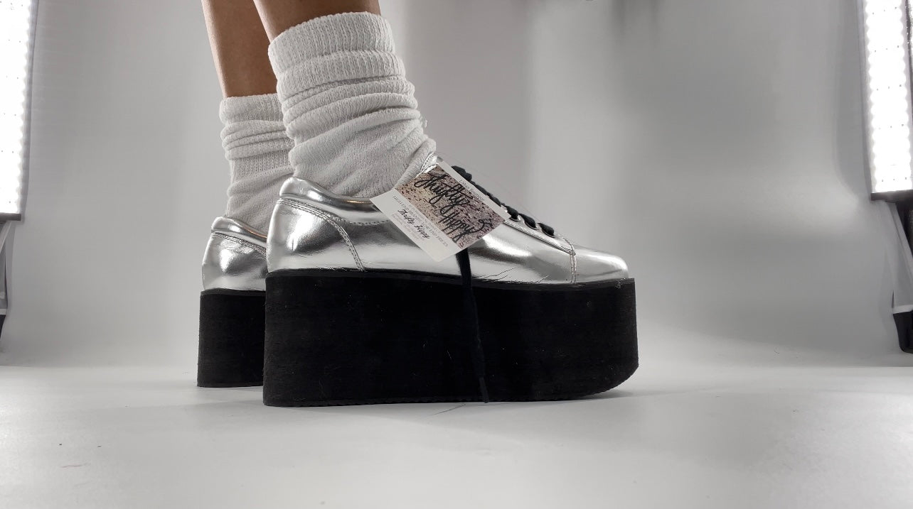 Rocket Dog Silver Platform Sneaker (8)