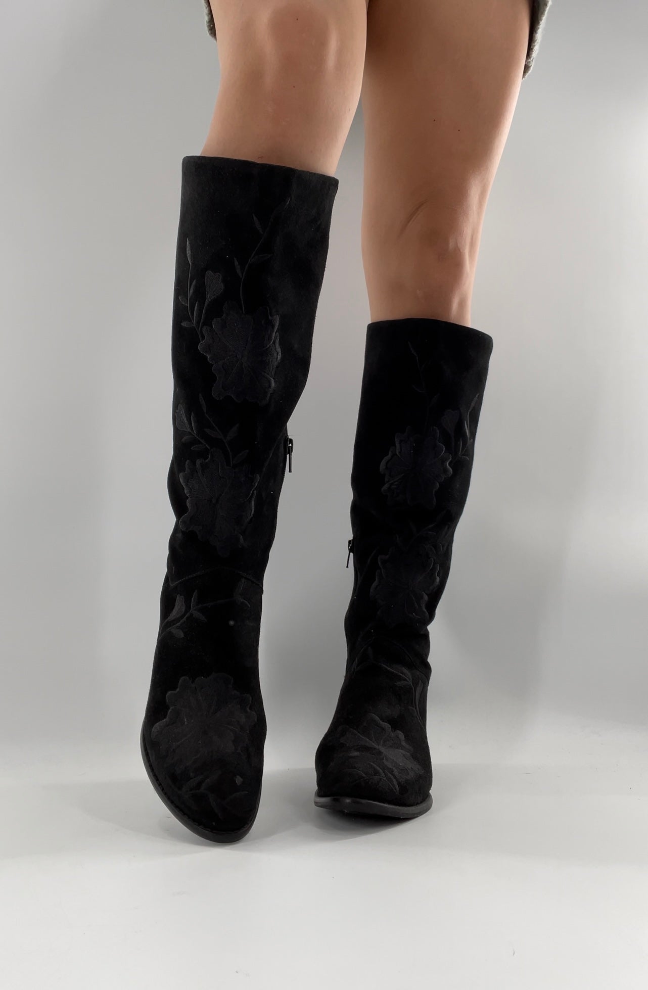 Seychelles Black Suede Boots