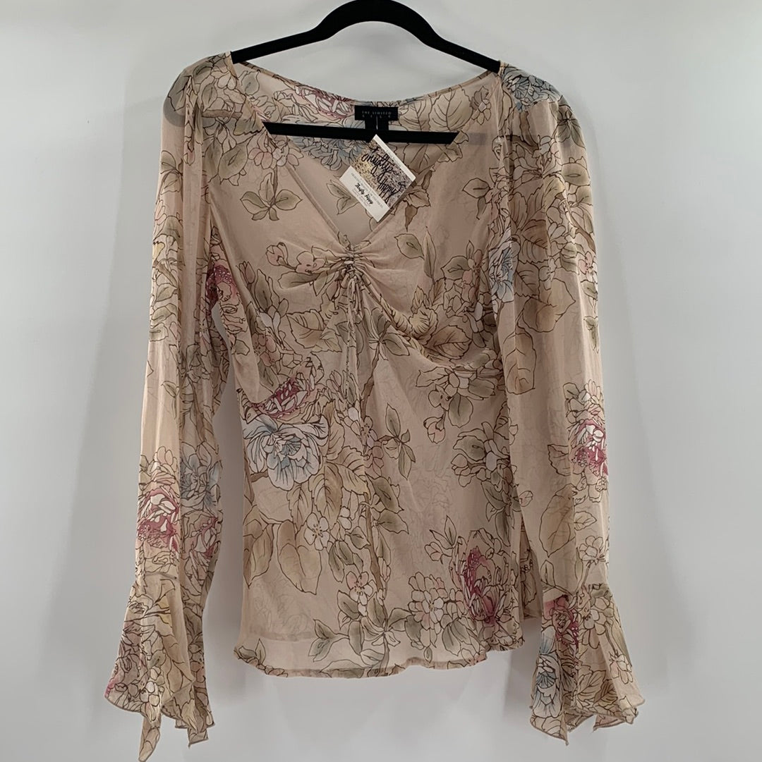 THE LIMITED 100% silk blouse
