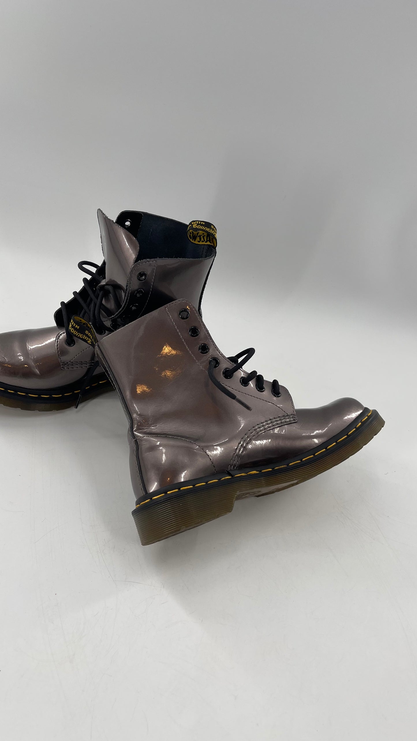 Doctor Martens Pewter Boots (7)