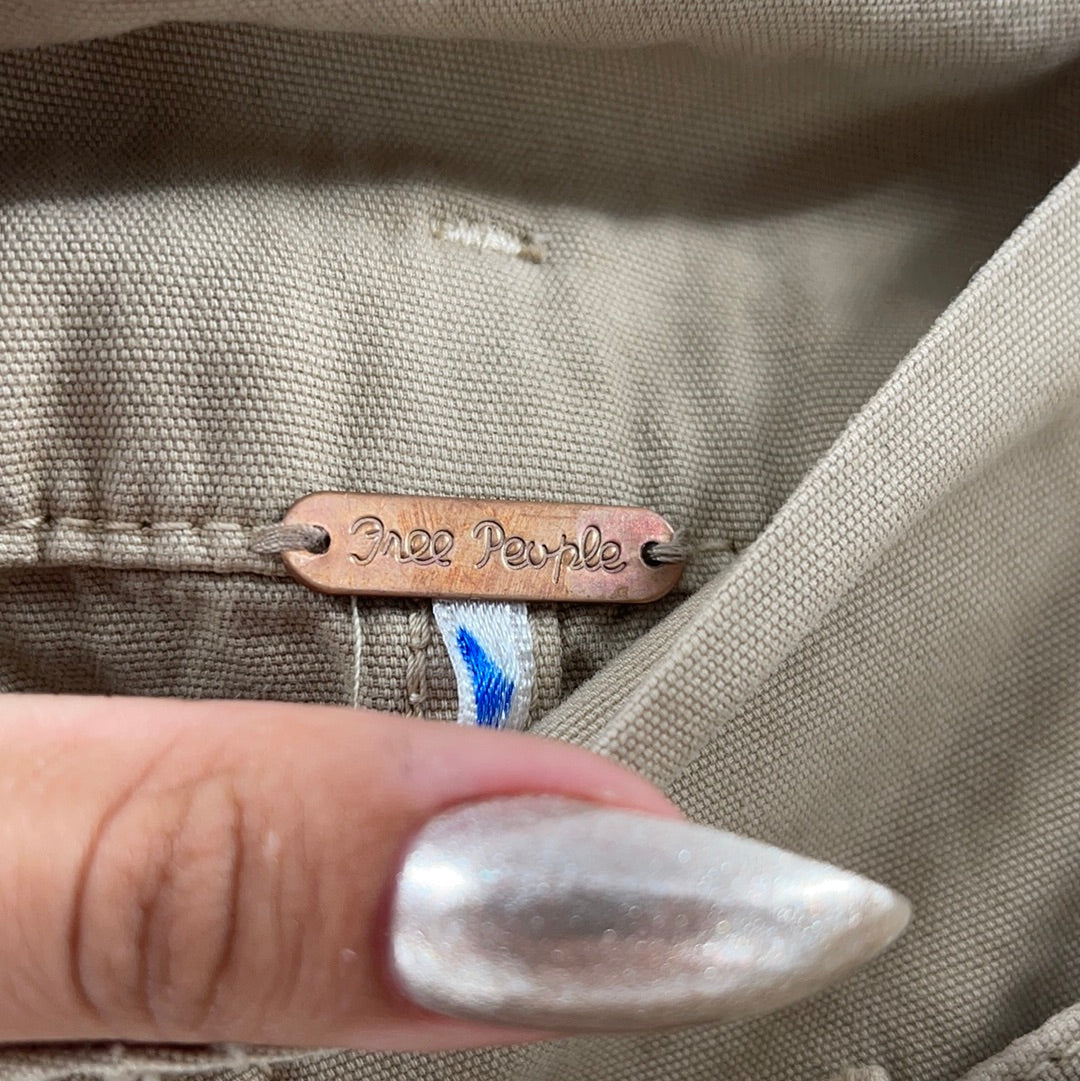 Free People khaki Cargos (Sz 0)