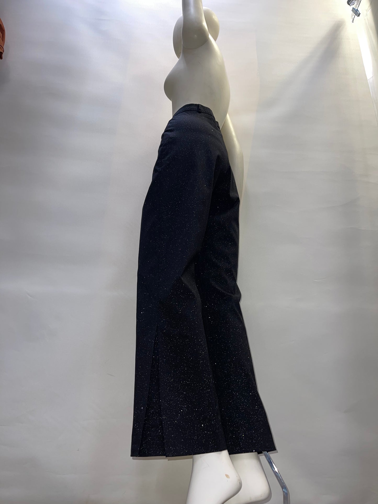 CLOCKHOUSE Vintage Button Up Sparkle Pants (Sz 28)