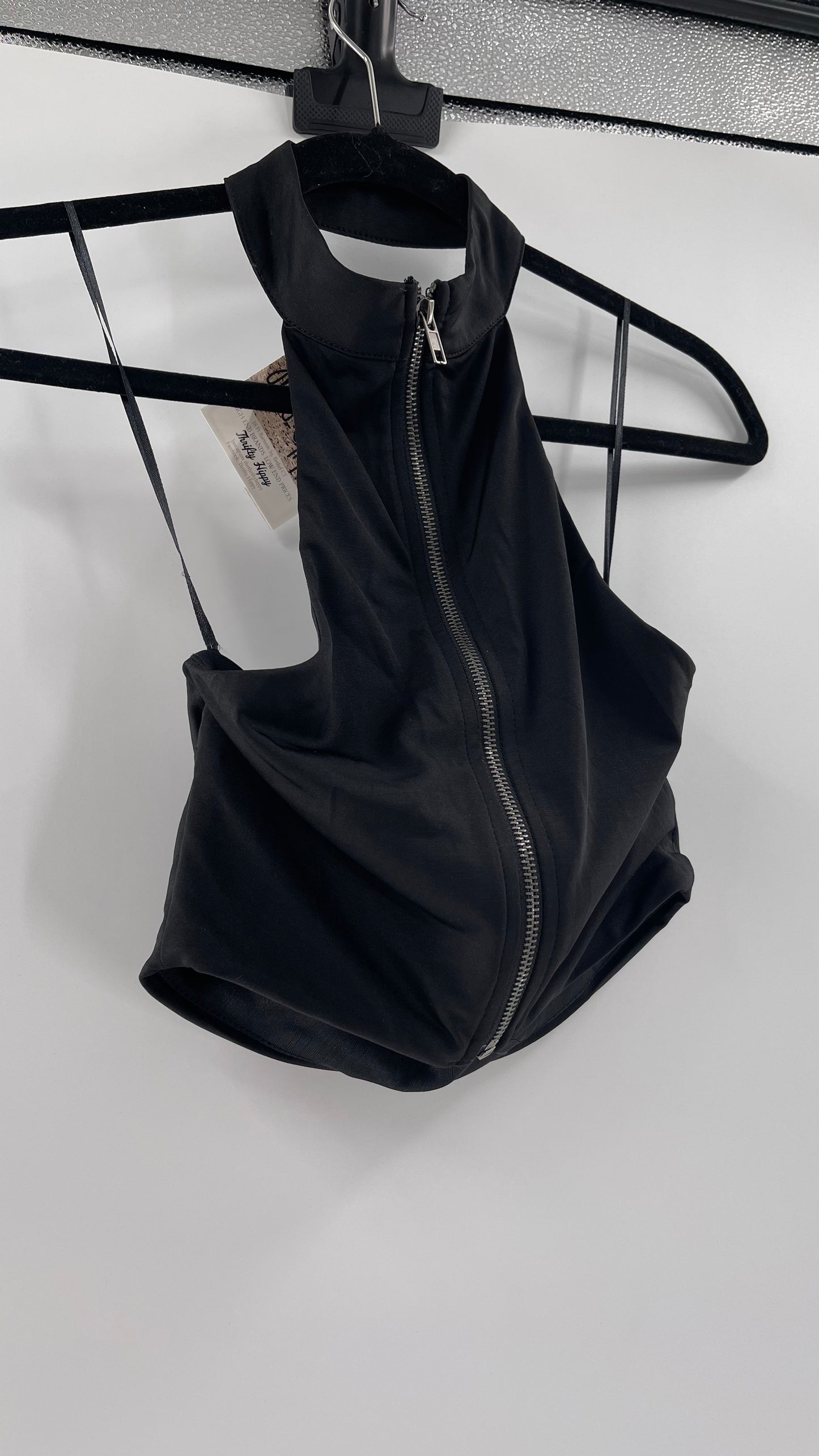 Vintage 2 Way Black Crop (Small)