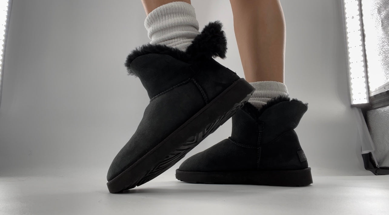 UGG Black Short Boot (8)