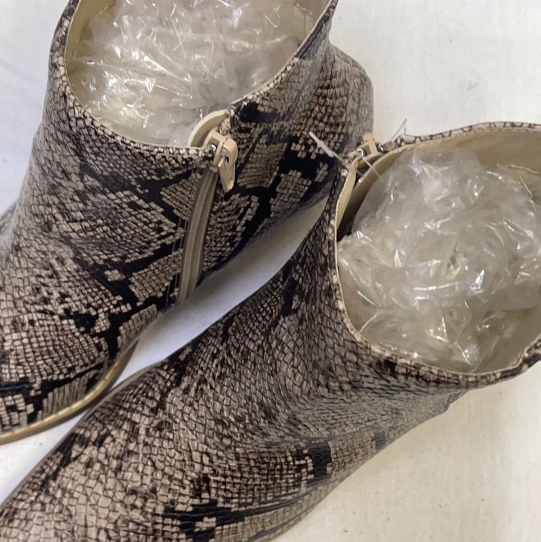 Coconuts by Matisse Free People Vegan going West Snake Skin Patterned Boots