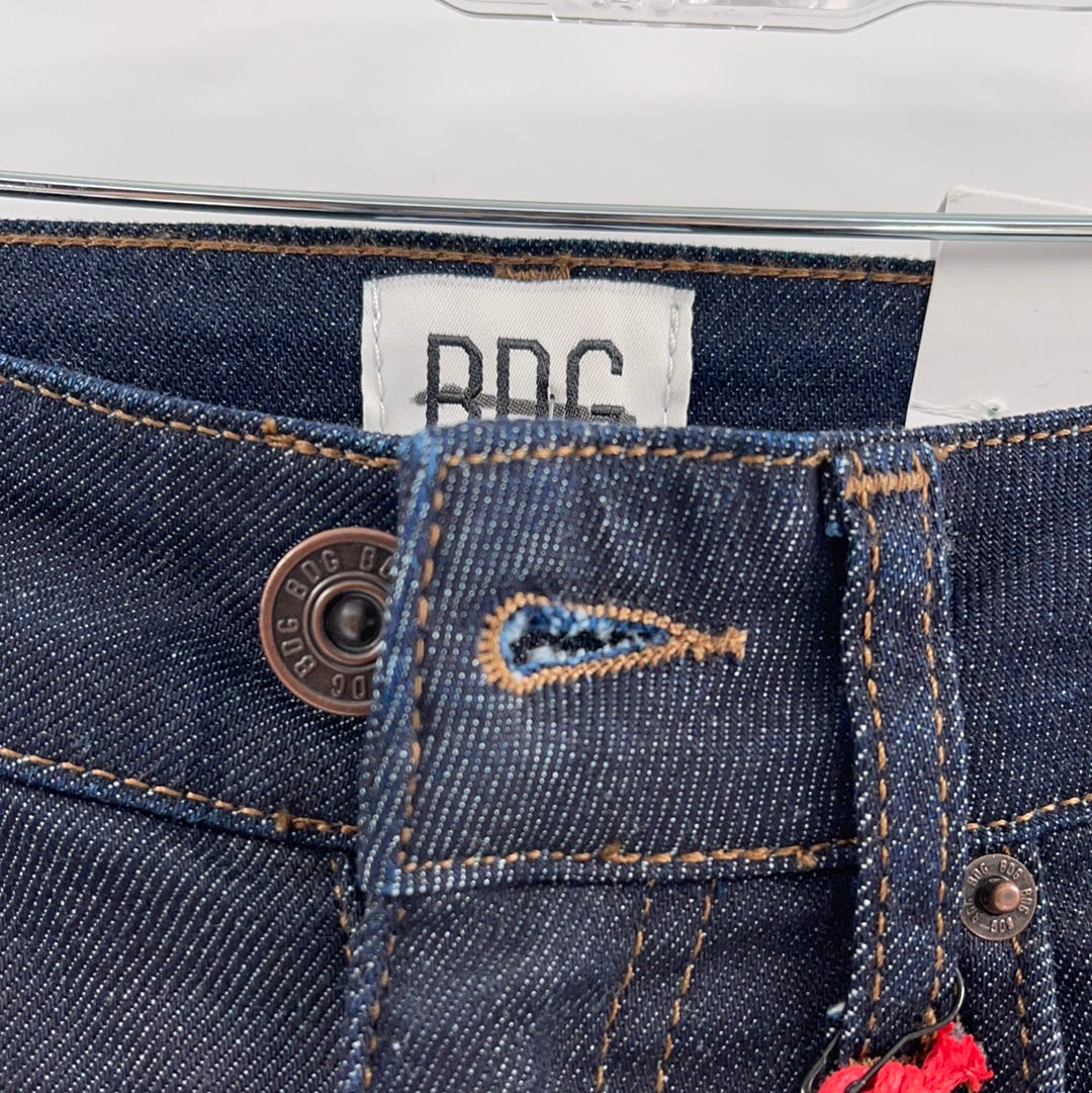 BDG dark wash denim (Sz 25)
