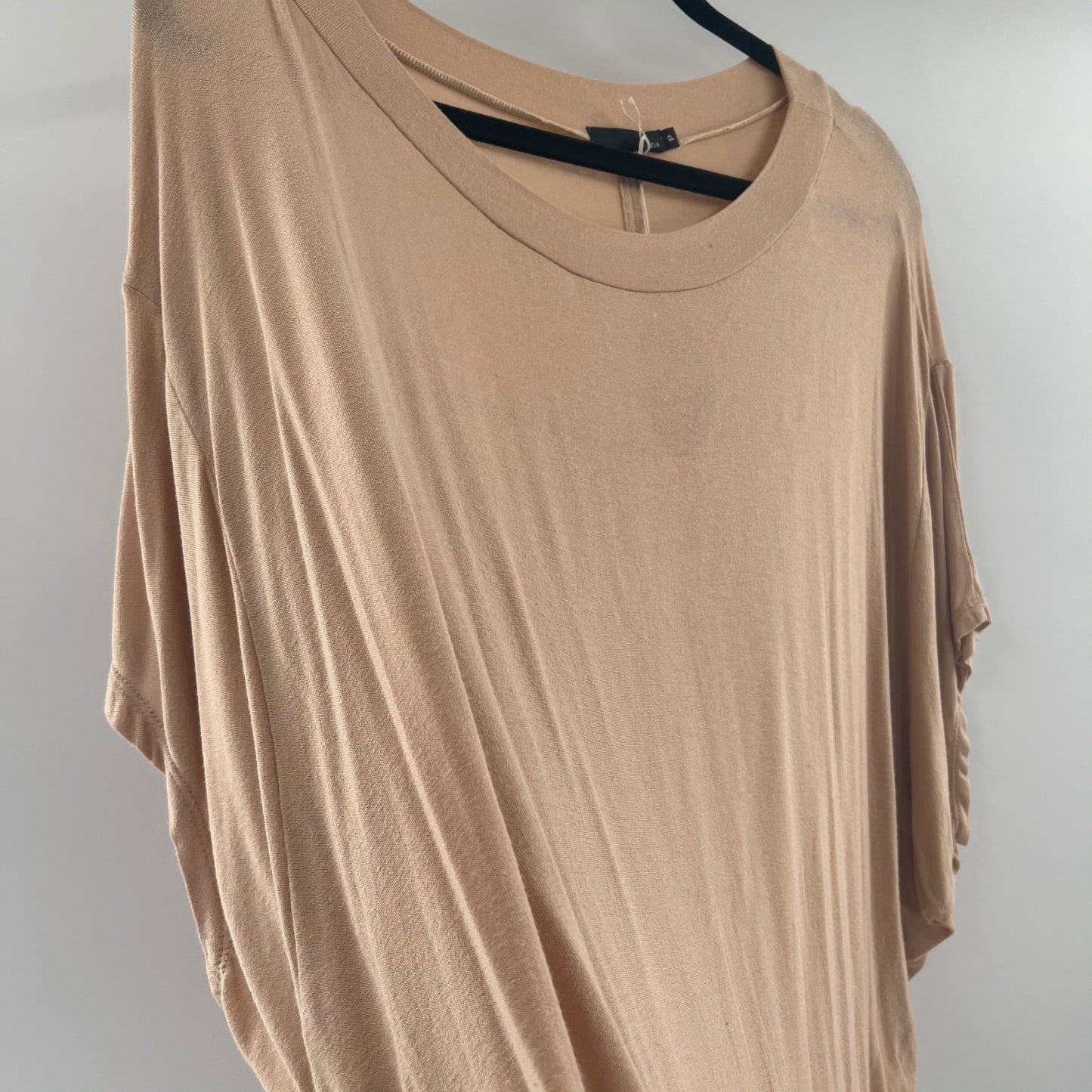 Morela Drop Shoulder Oversized Nude T (S)