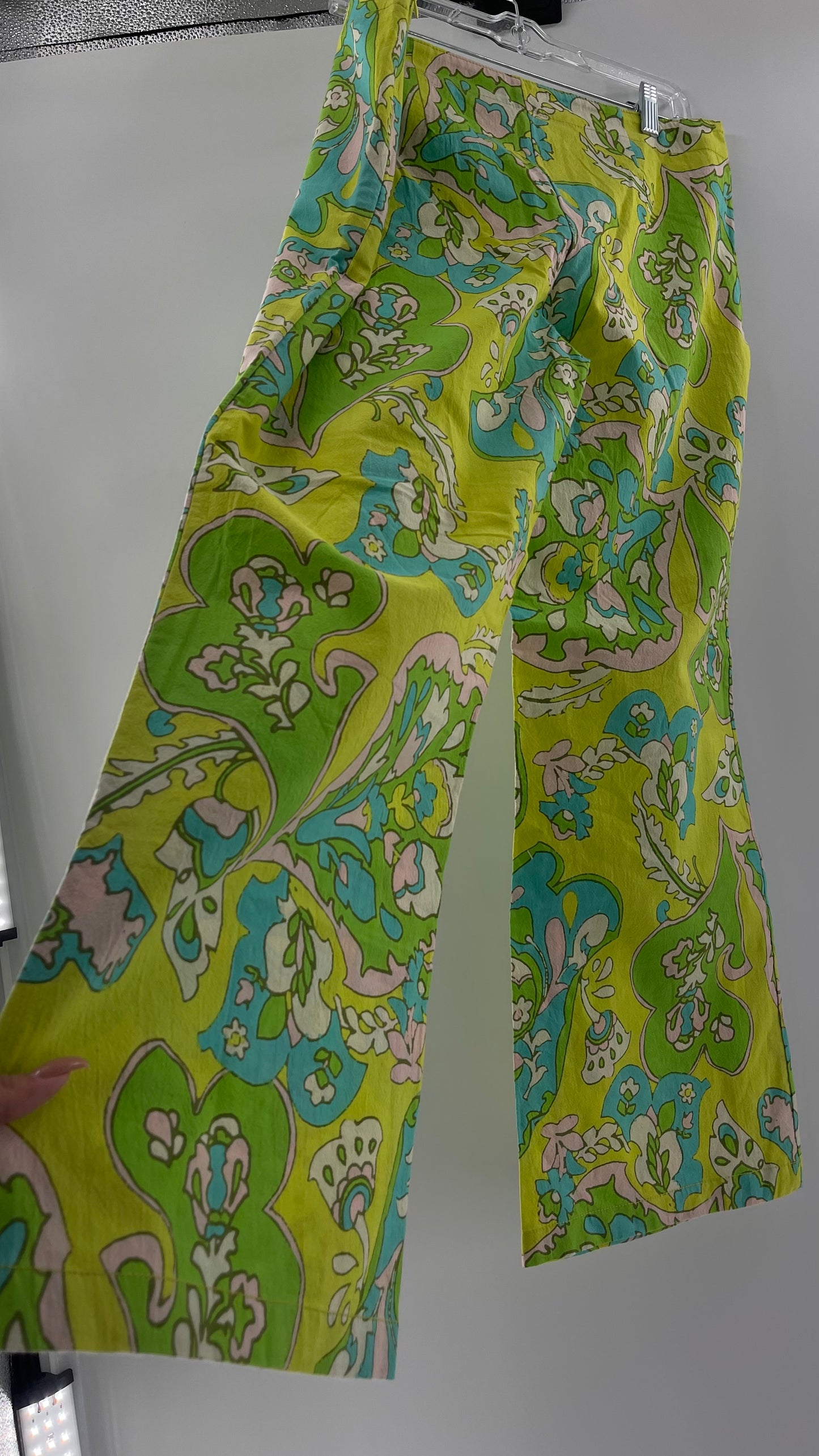 Free People Lime Paisley Patterned (12)