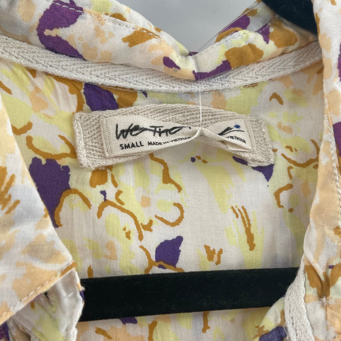 Free People Patterned Button Up (S)