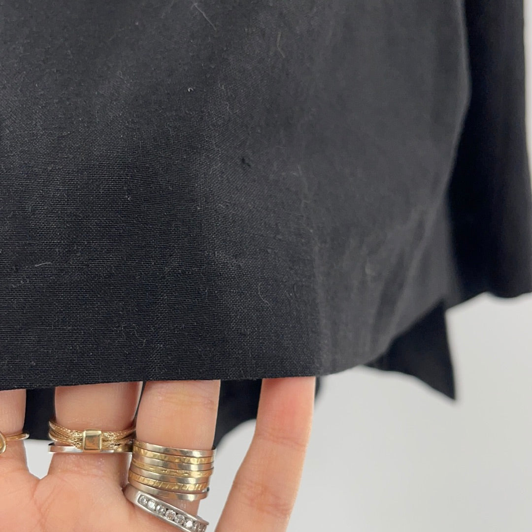 Le Chateau Linen Belted Blazer (M)