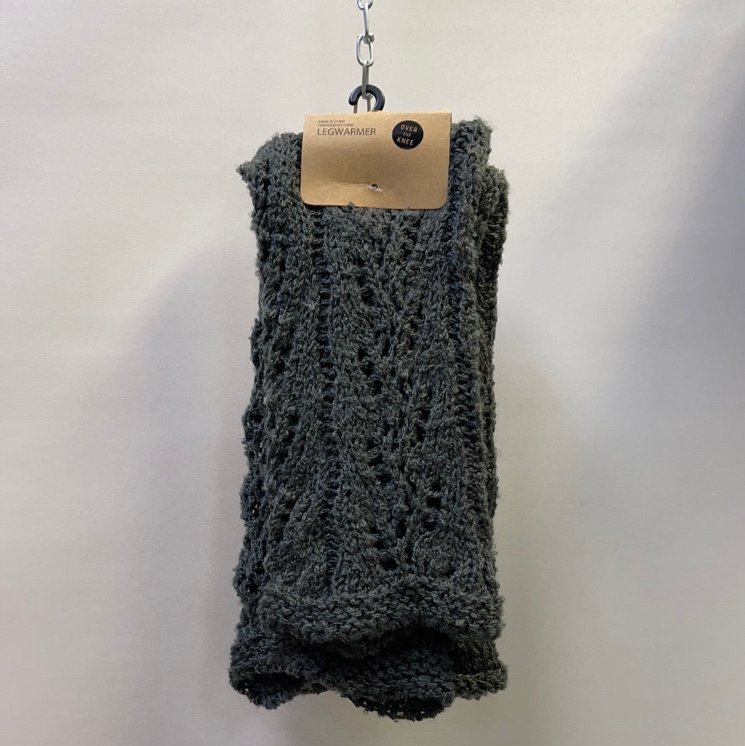 Over the Knee Dark Green Leg Warmer