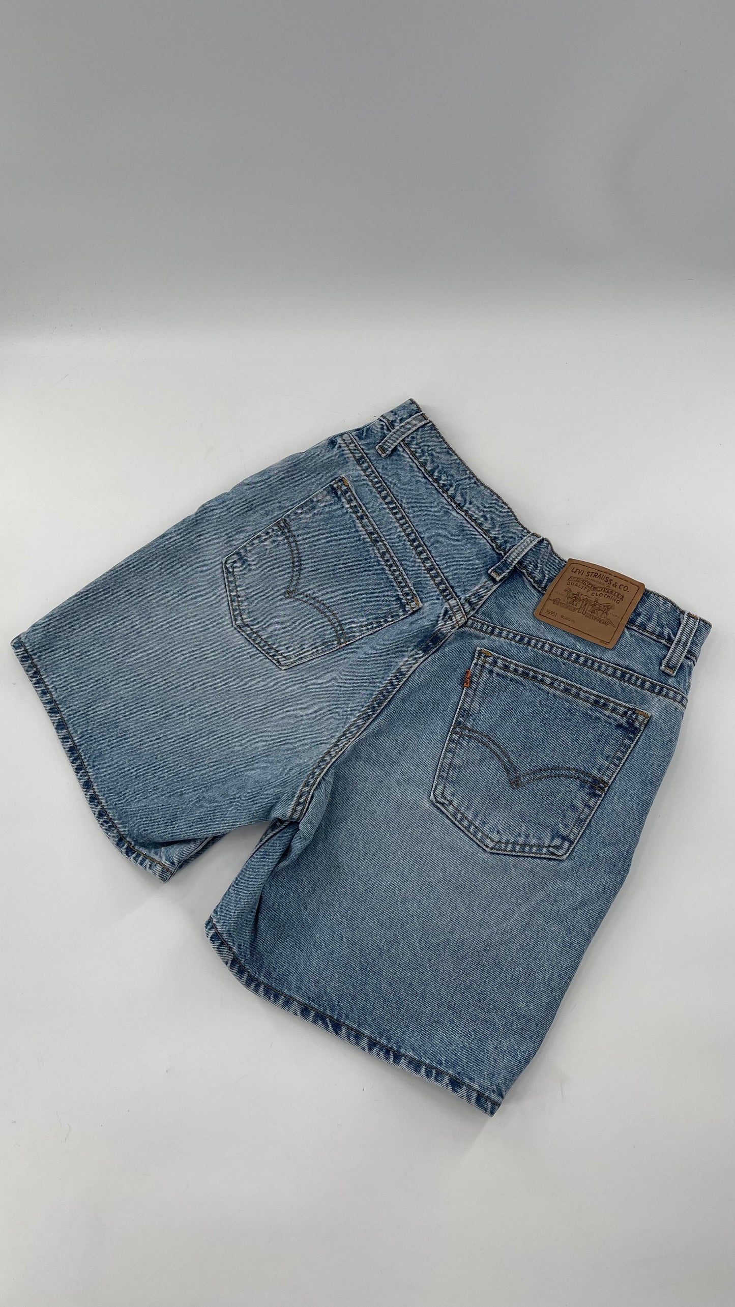Vintage Levi Orange Tab Light Wash 951 Shorts (12)
