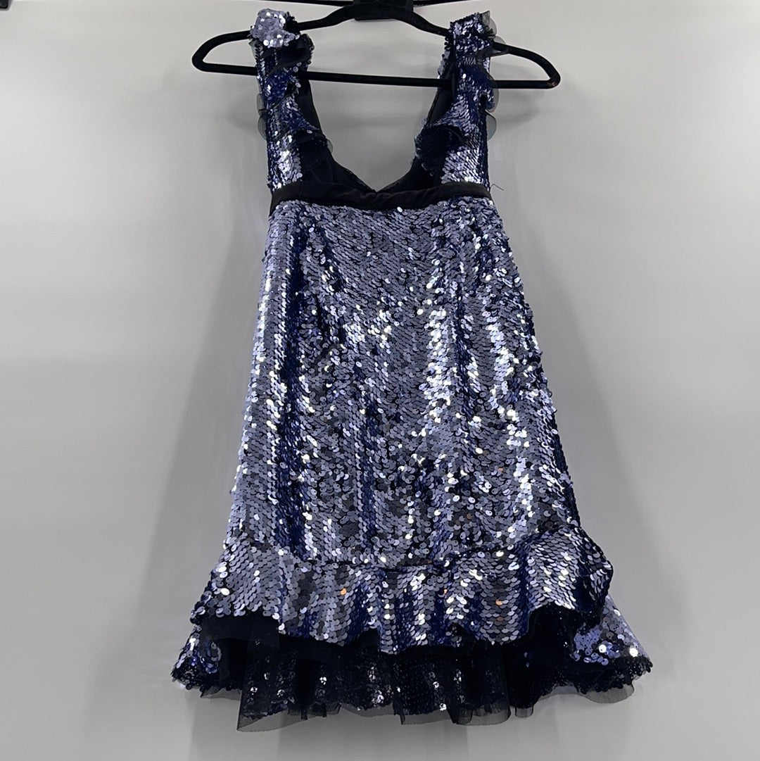 Free People Lavender Sequin Dress (10)