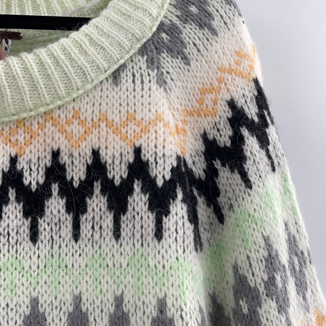Free People Oversized Knit Sweater Dress (Size XS) - With Tag -