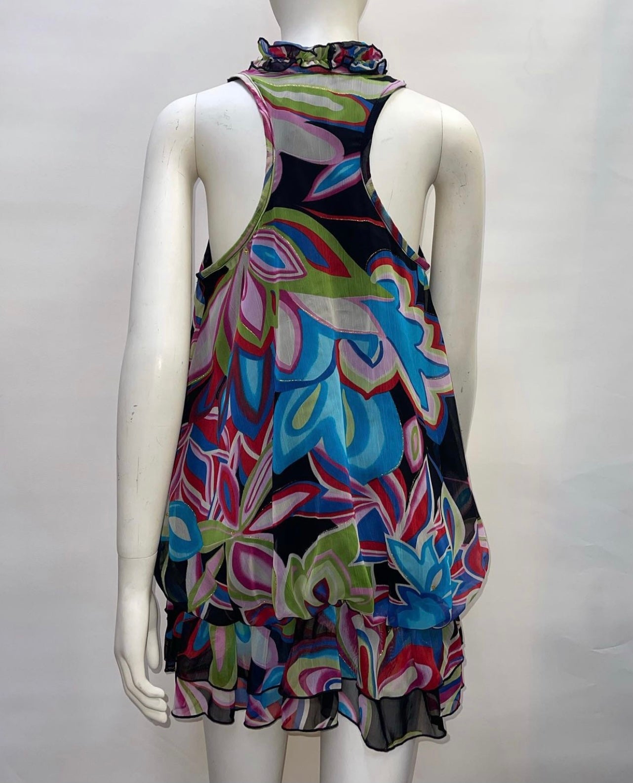 Vintage Contrast Bubble Dress (S)