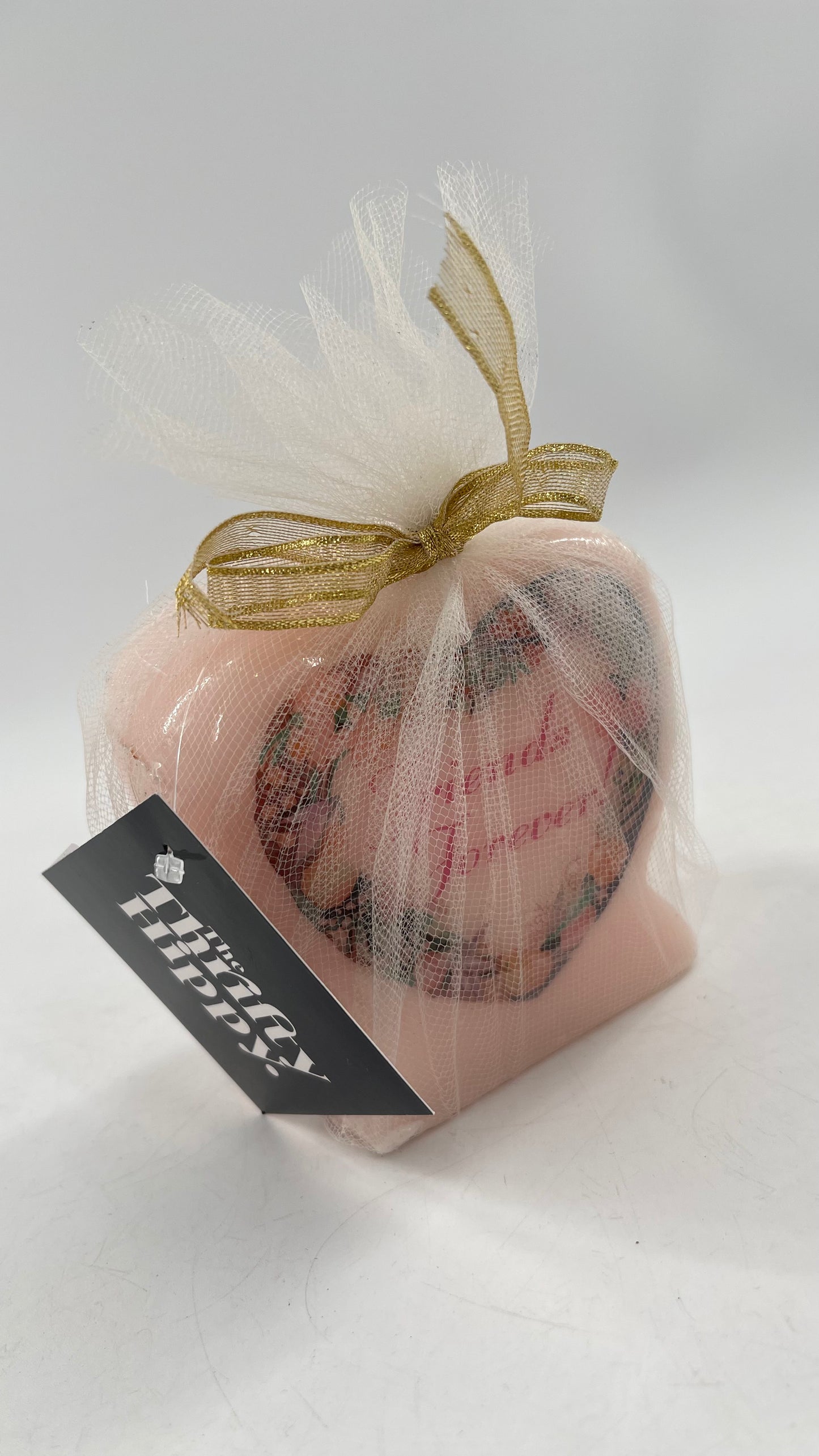 Vintage Friends Forever Heart Candle