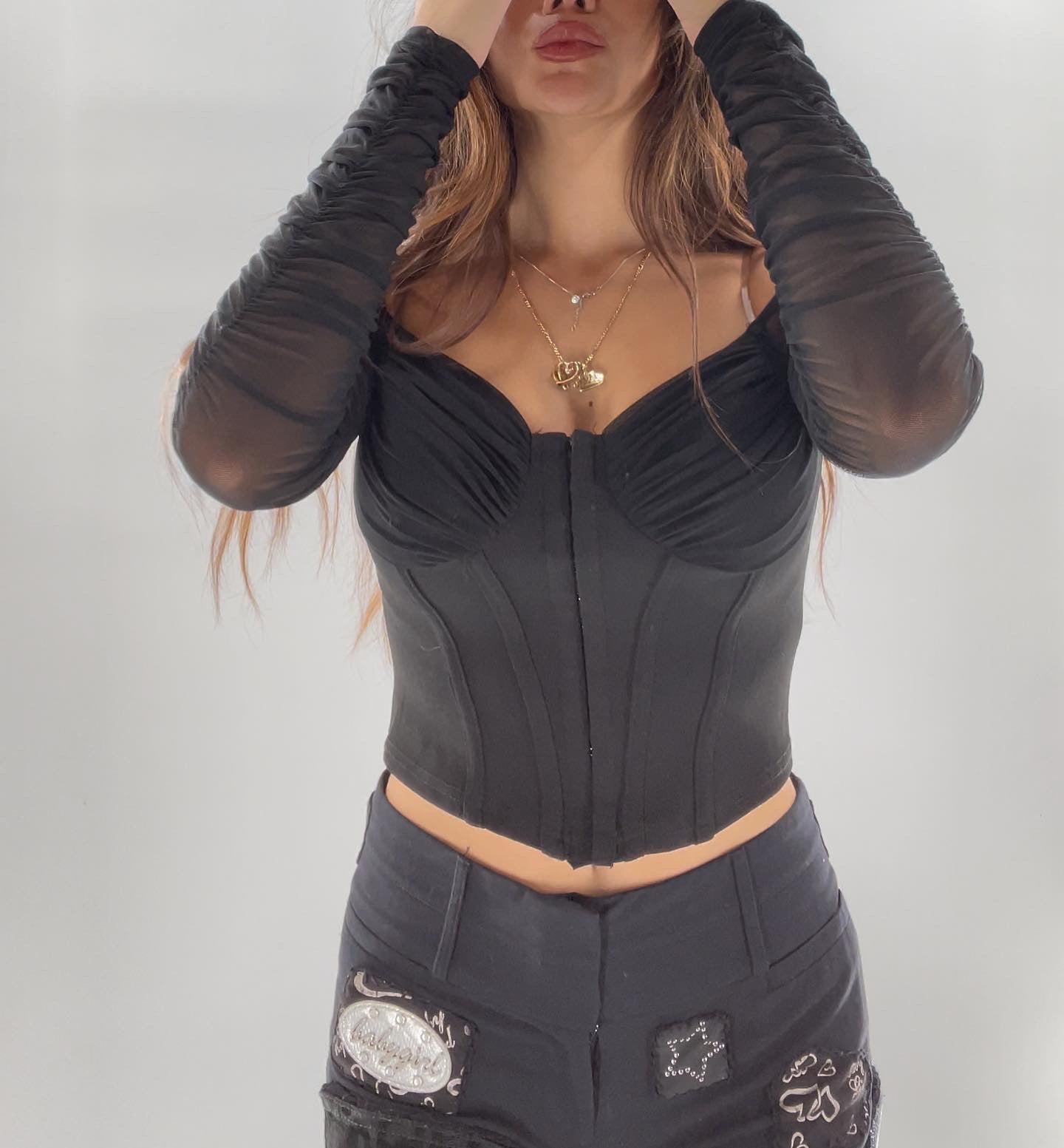 Windsor Black Bustier (S)