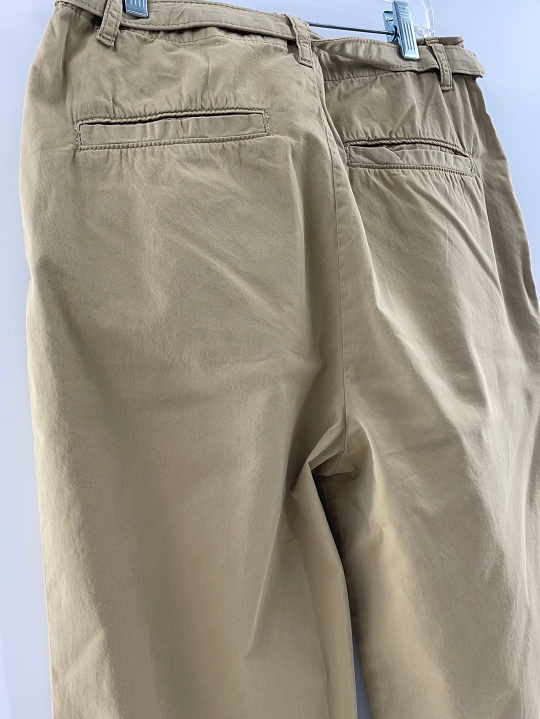 Tan Urban Outfitters with Grommets Belt Pants (Size 4/UK8)