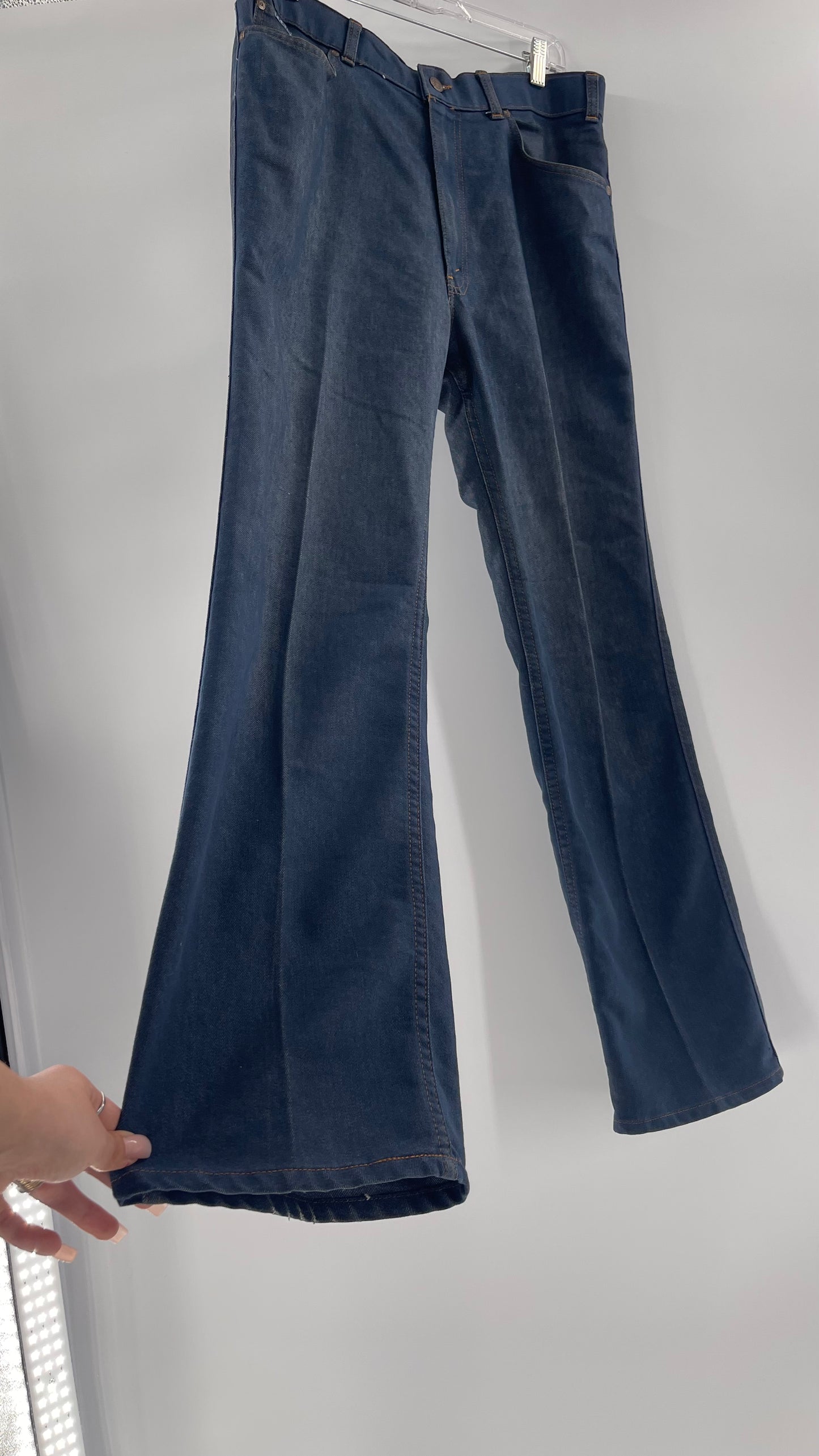 Vintage Levi’s 1970s Orange Tab High Waist (34x30)