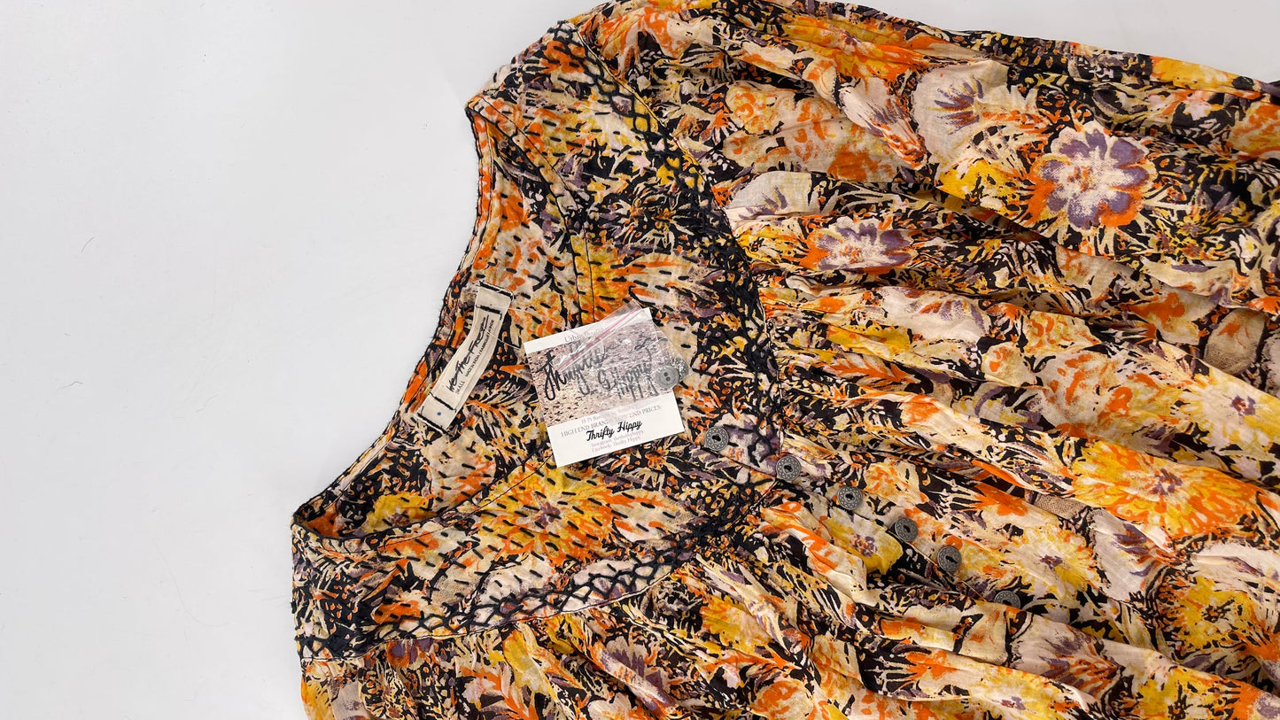 Free People Fall Toned Prairie Top (Small)