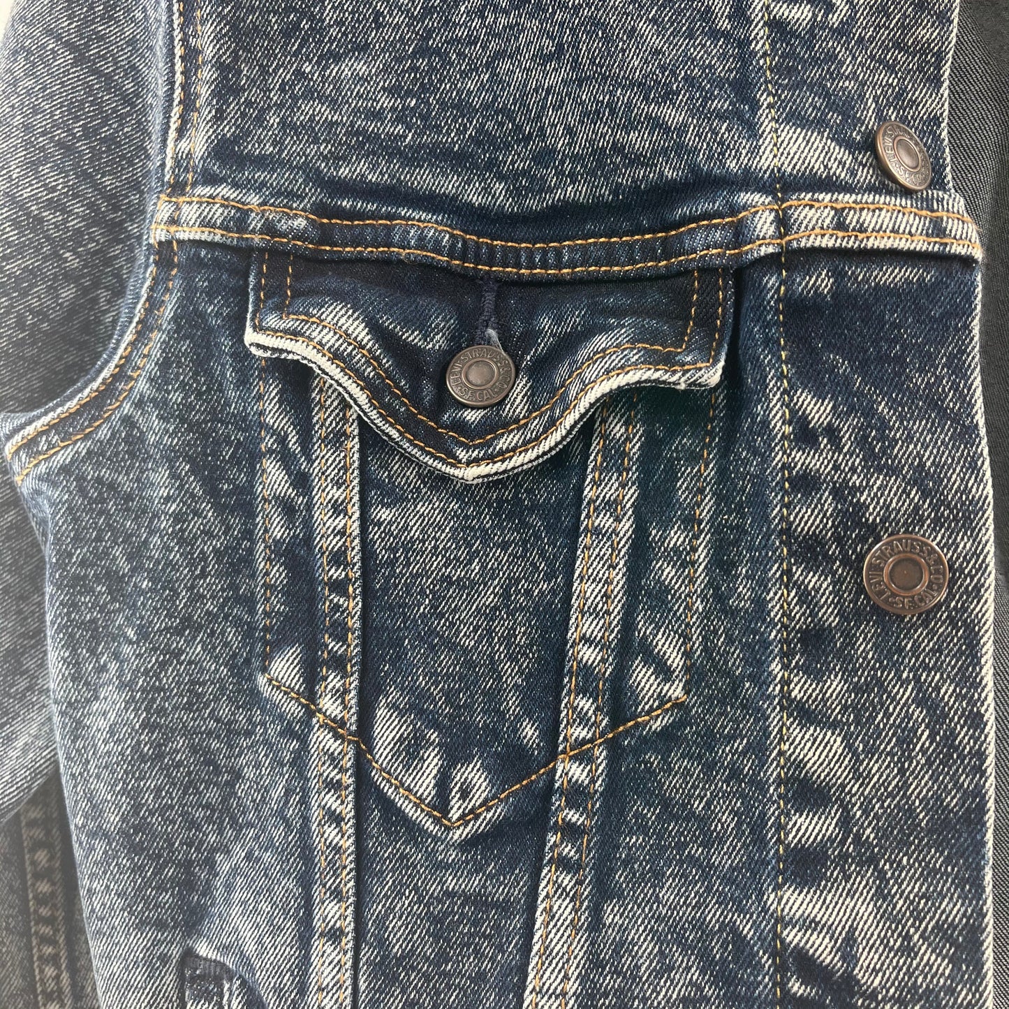Levi Strauss Acid Washed Denim Jacket (S)