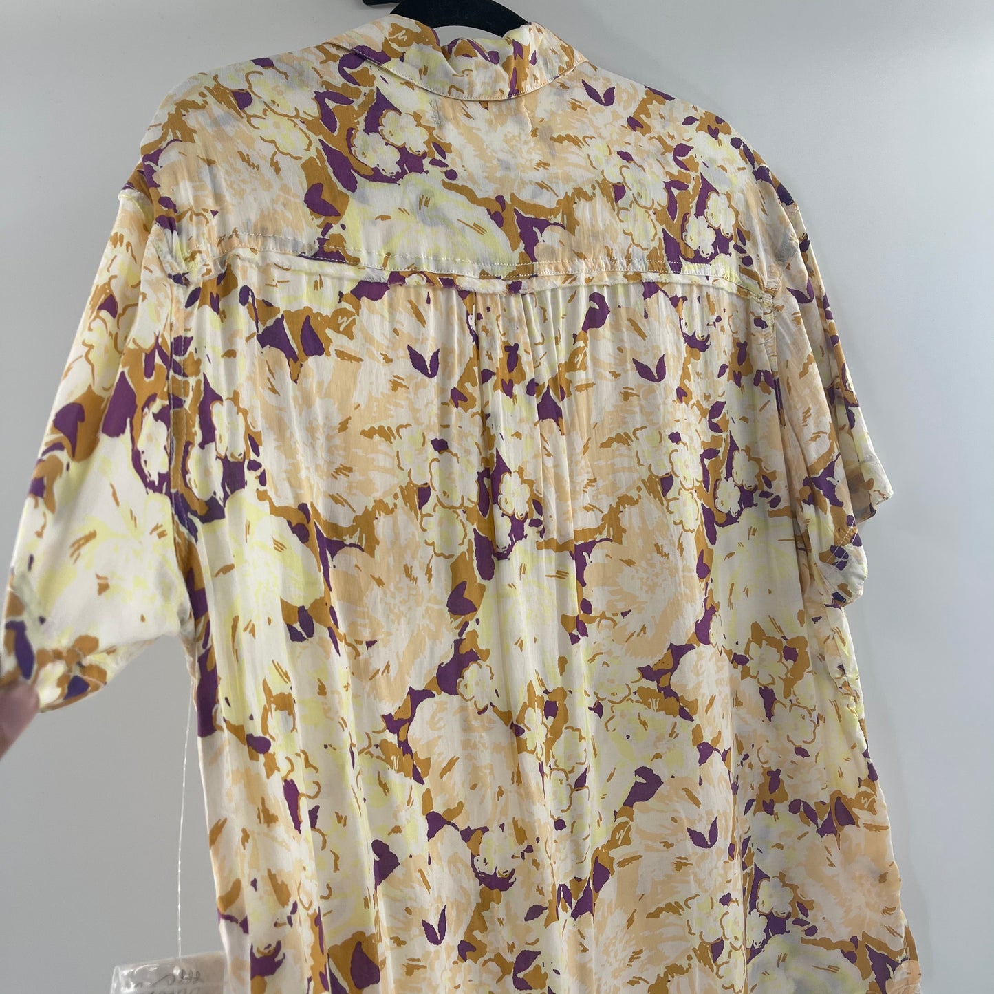 Free People Patterned Button Up (S)