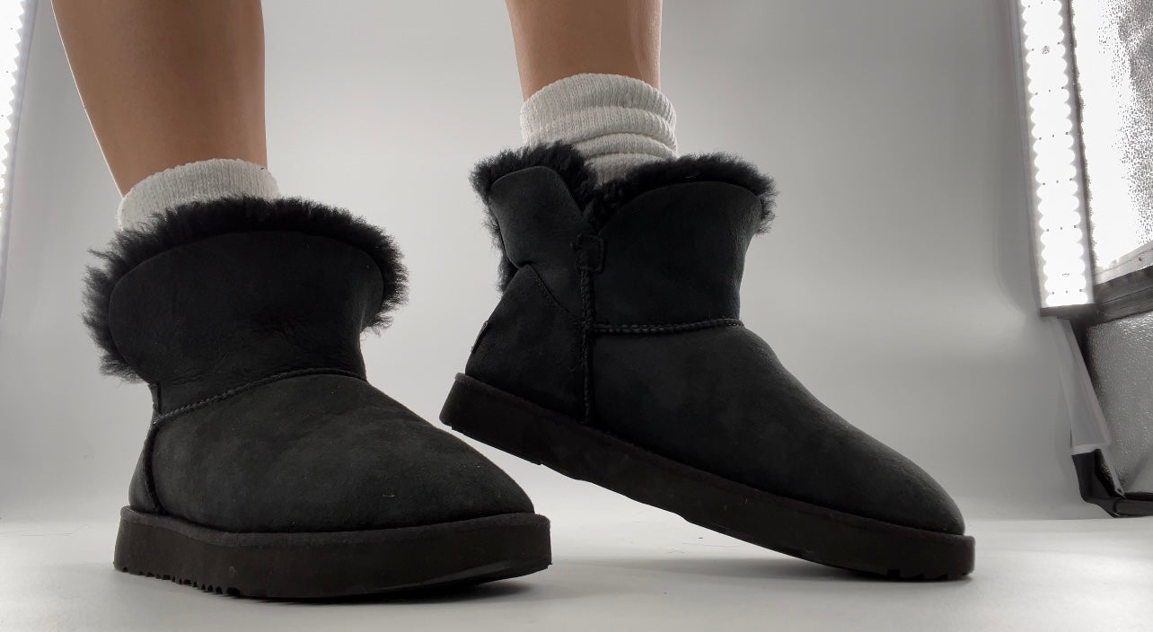 UGG Black Short Boot (8)