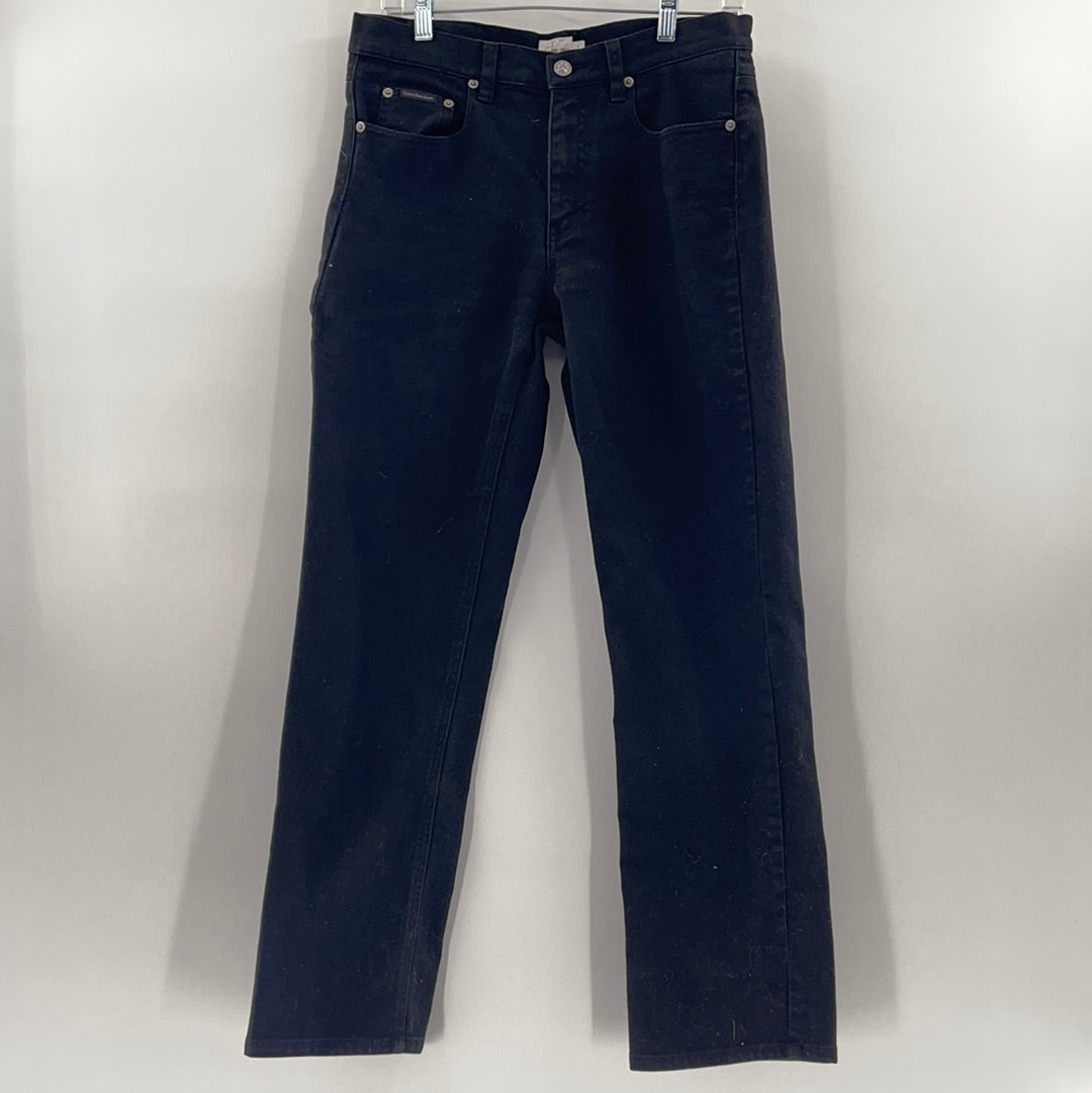 Vintage Calvin Klein Black High Rise (Sz 7)