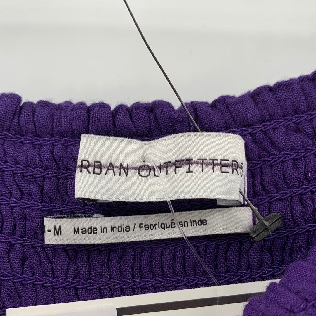 Urban Outfitters Violet Smocked Mini Skirt (Sz M)