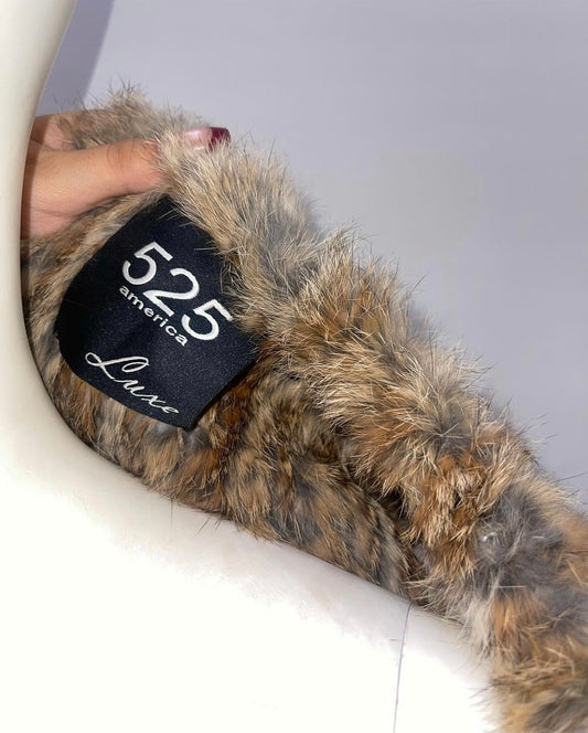 525 America Luxe Rabbit Fur Tank (S)