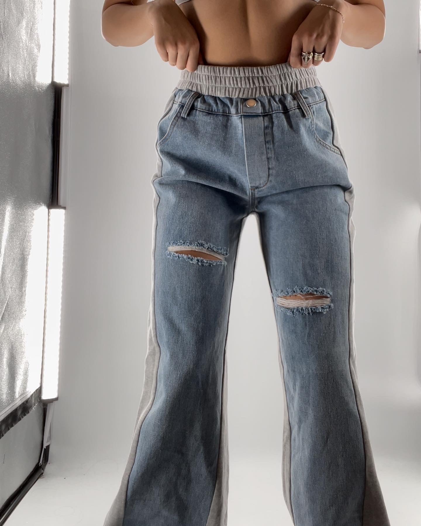 Steve Madden Redone Jeans/Sweats (Small)