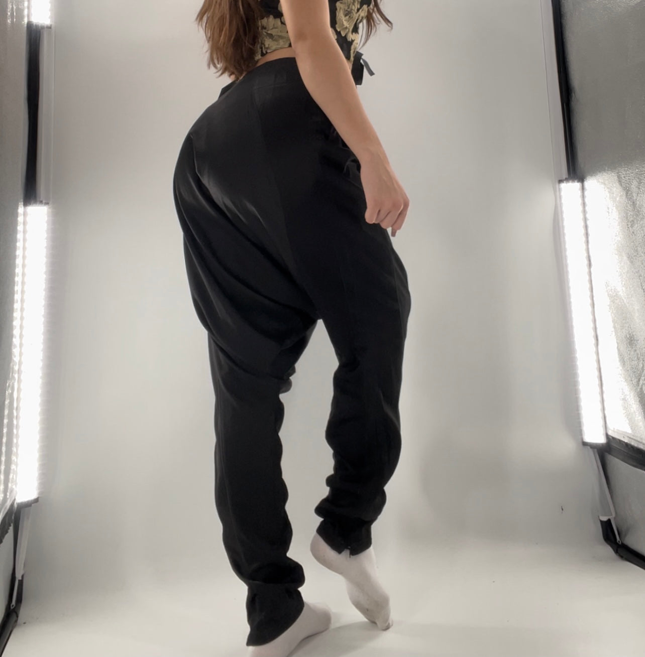Costume National Silky Haram Pants Jet Blue (44)