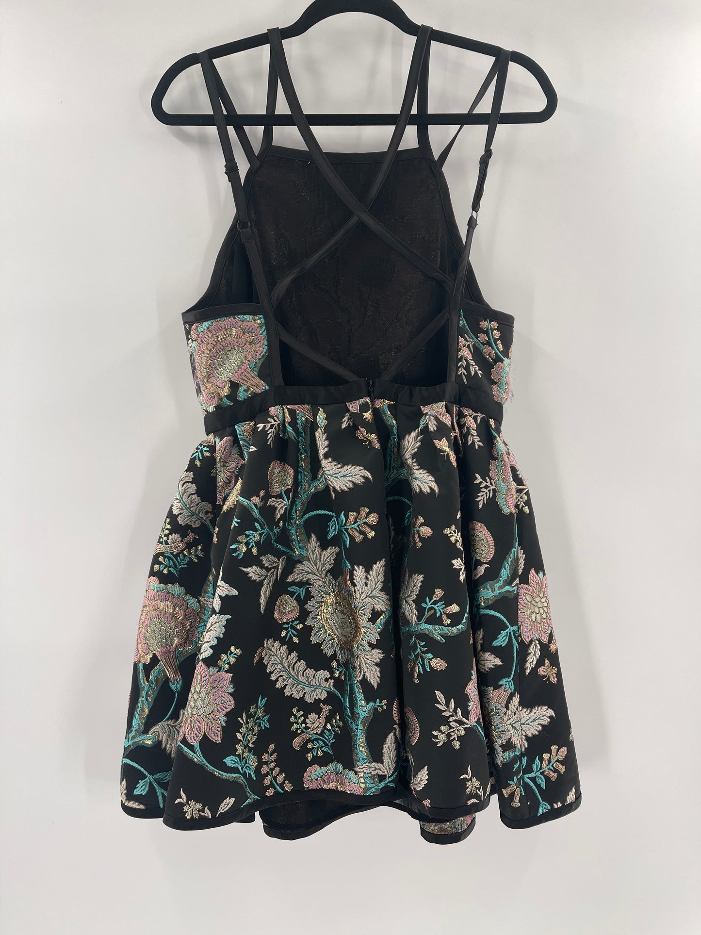 Kimchi Blue Brocade Jaquard Dress (10)