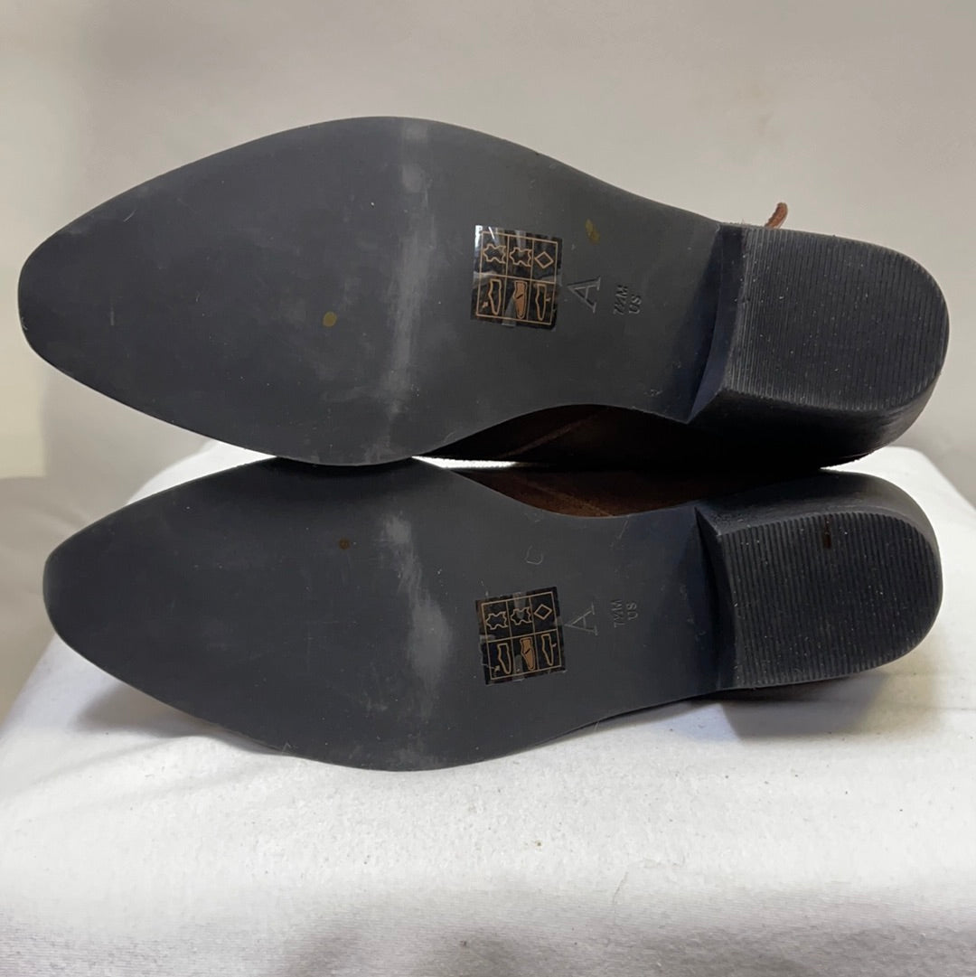 Anthropologie Brown Boots