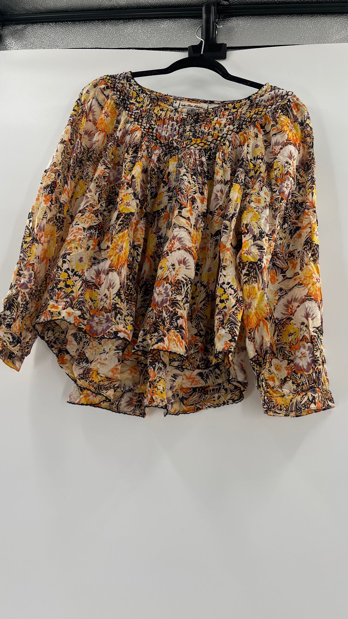 Free People Fall Toned Prairie Top (XS)