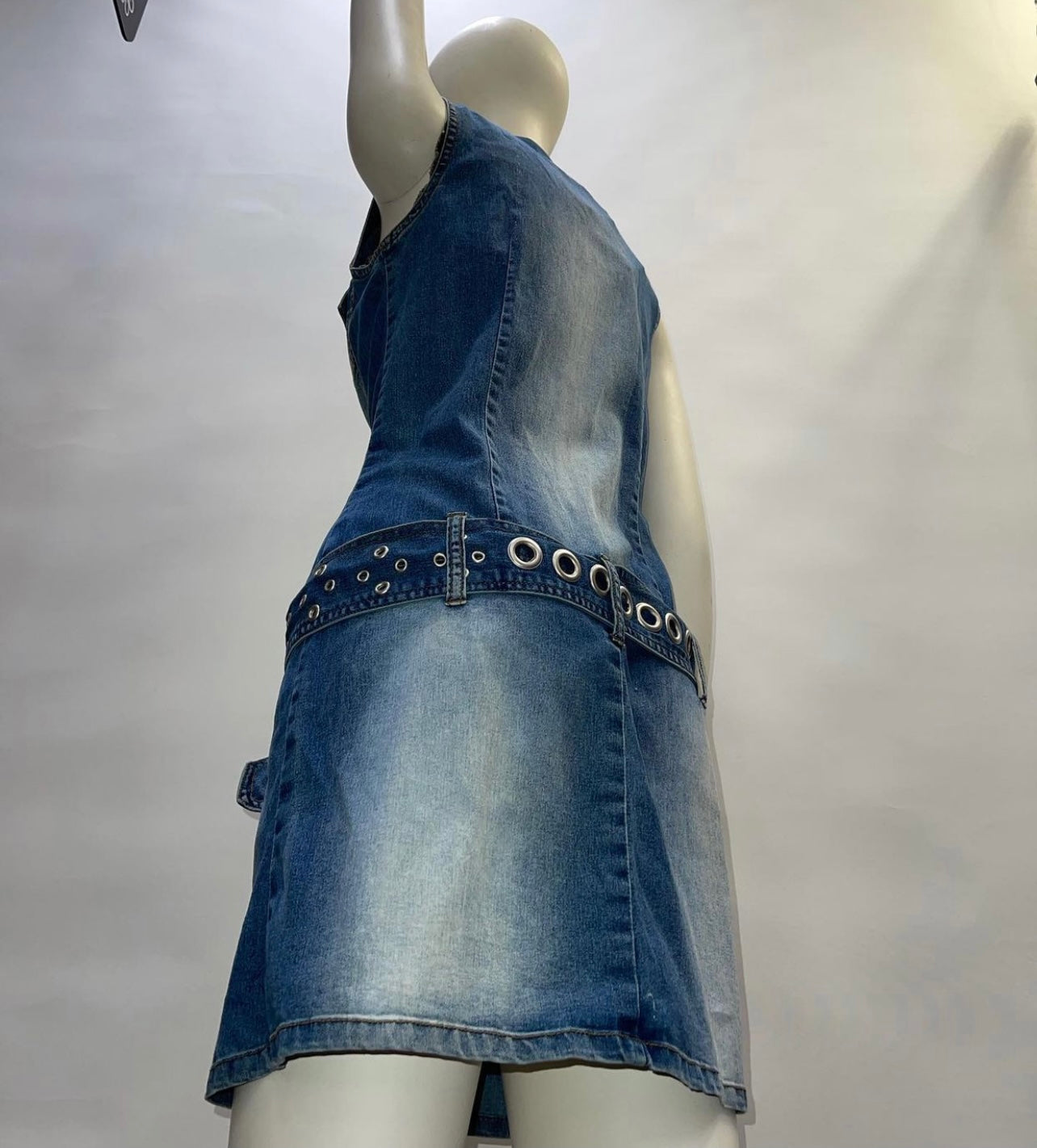 Vintage Younique Jeans Dress (SzS)