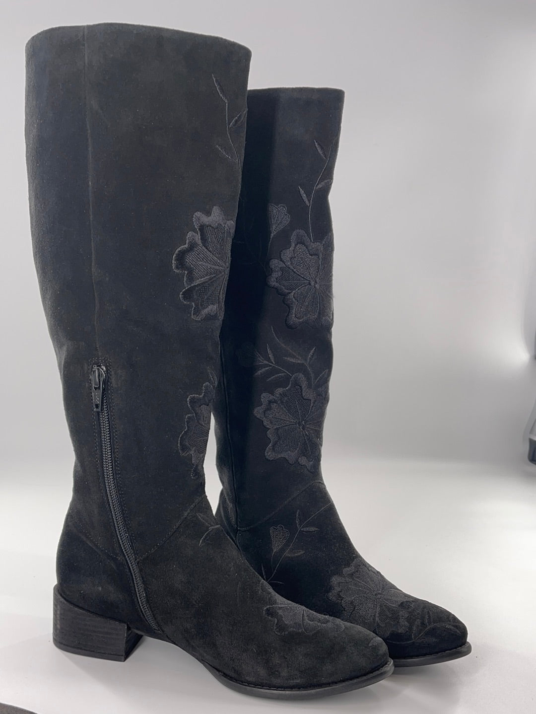 Seychelles Black Suede Boots
