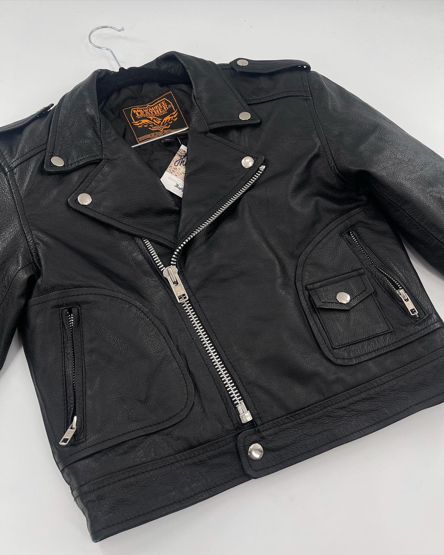 Milwaukee Leather Moto Jacket (XL Kids)