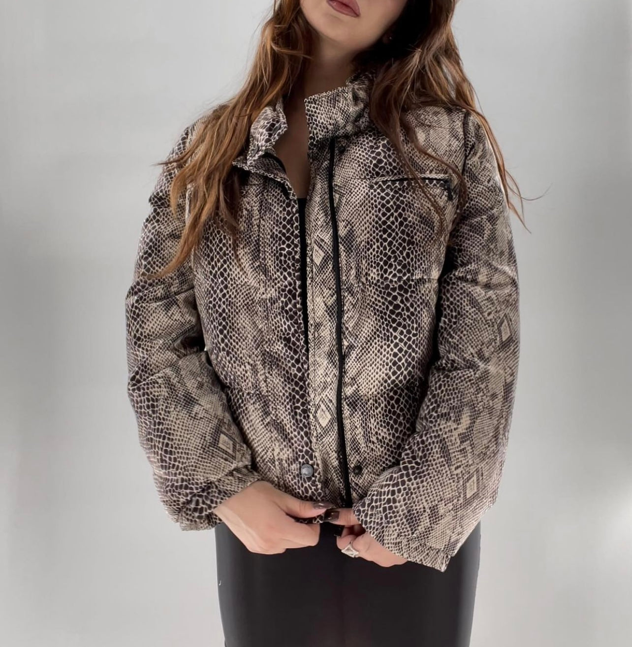 Snakeskin Calvin Klein Jacket(M)