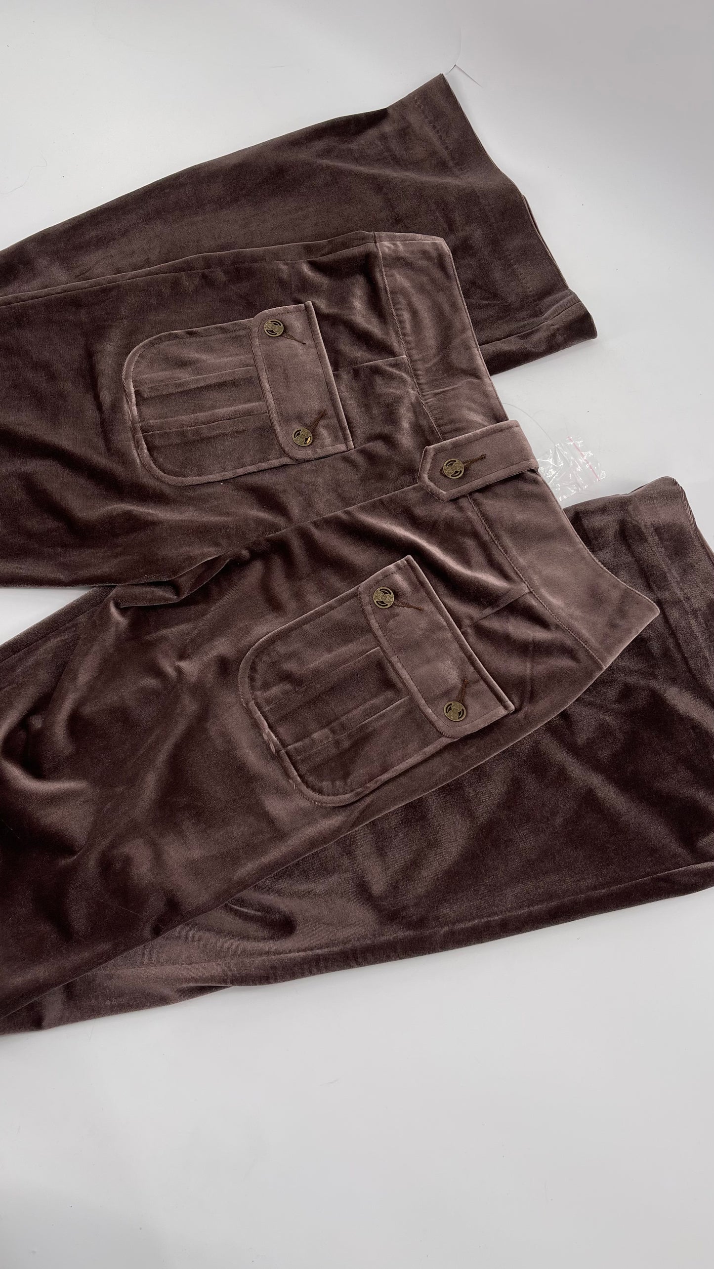 Vintage Tracy Porter Velour Yoga Pants/ Kick Flares (26)