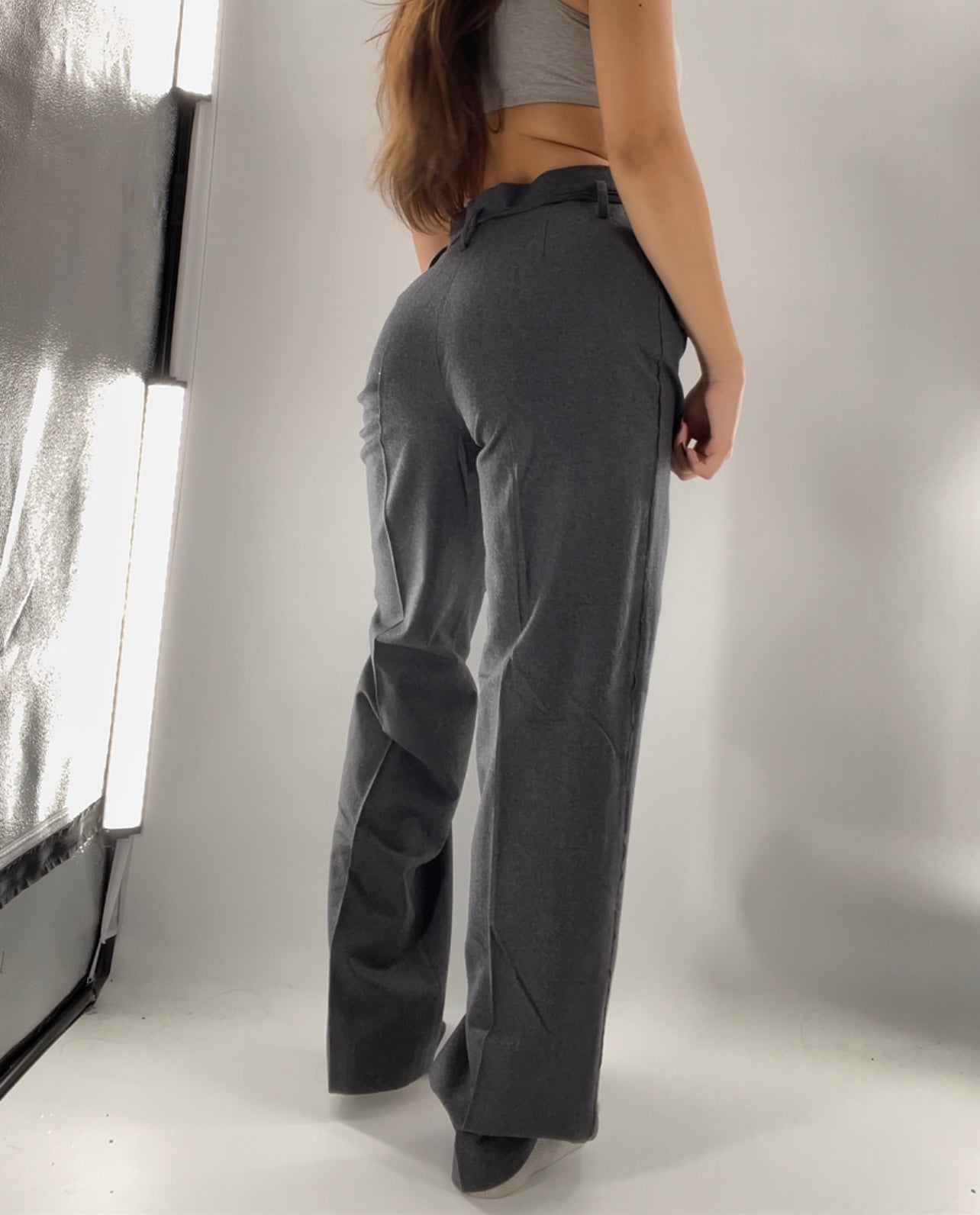 NWT Gerard Darel Grey Trousers (40)