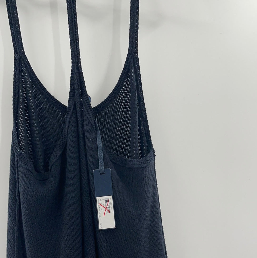 Martin + OSA Navy Knit Tank (L)