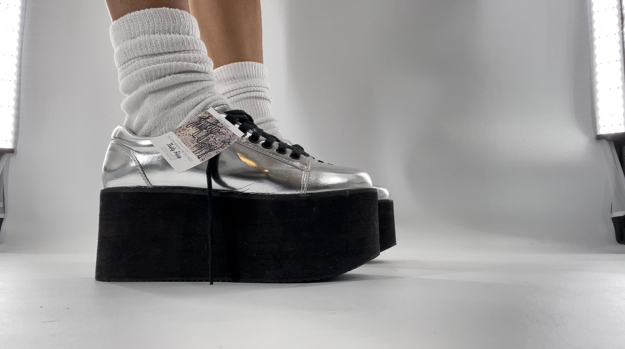 Rocket Dog Silver Platform Sneaker (8)