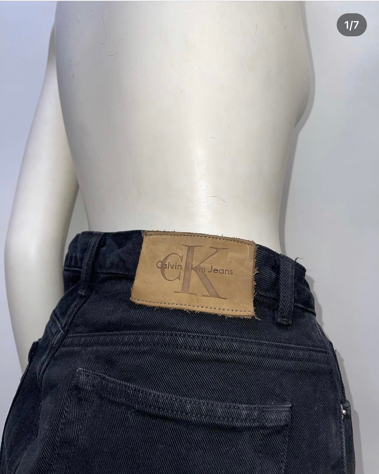 Vintage Calvin Klein Dark Wash High Rise (8)