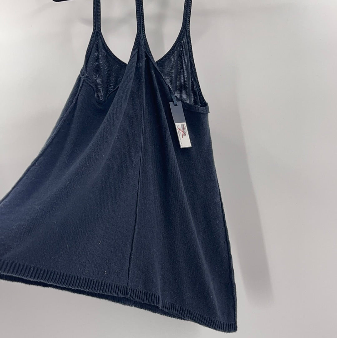Martin + OSA Navy Knit Tank (L)