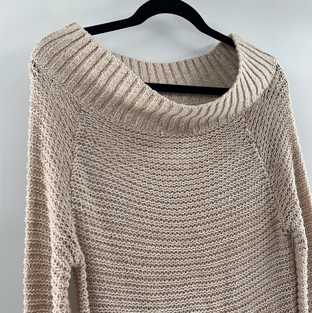 Urban Outfitters- Kimchi Blue - Cream Wide Neckline (Size Small)