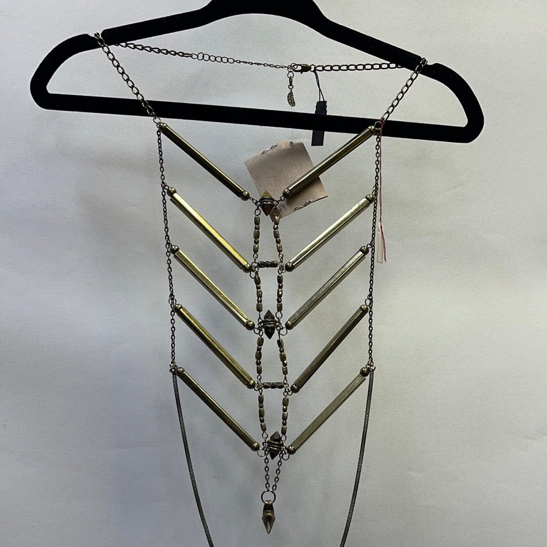 Free People Chest Piece Necklace