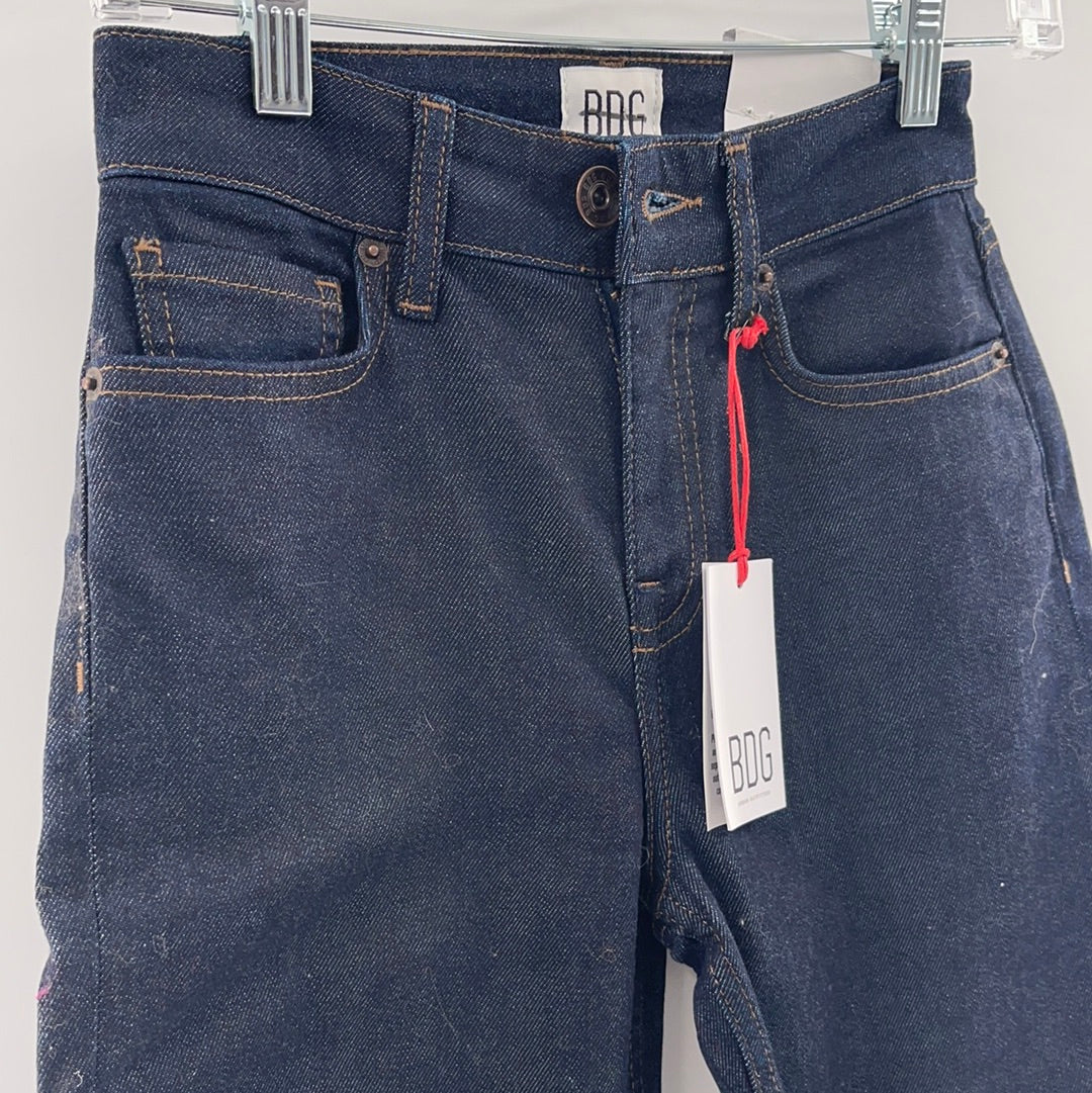BDG dark wash denim (Sz 25)